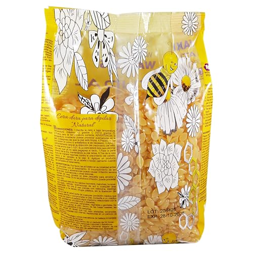 Waxness Wax Necessities Hard Wax Beads Natural 2.2 lb / 1 kg Pack of 2