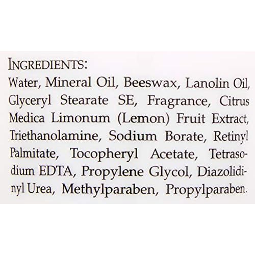 Surgeon's Skin Secret Beeswax Moisturizing Cream 8oz. Tube (2 Pack) - Lemon