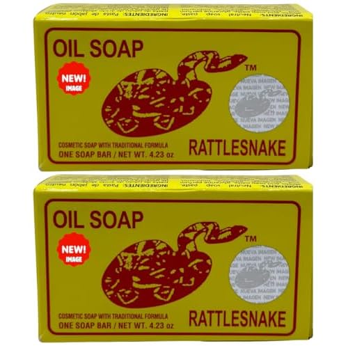 Jabon de aceite de vibora de cascabel (140g) jabon para la cara y todo el cuerpo- Ayuda a eliminar el acne y pa?o/Rattlesnake soap (4.93 (2)
