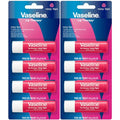 Vaseline Lip Therapy Rosy Lips 8-Pack ? Moisturizing Lip Balm, Tinted, 0.16 Oz Ea