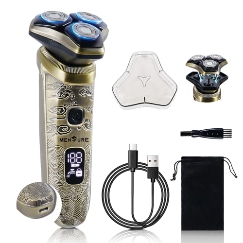 DORCO Pace7 7-Blades Razor Handle + Cartridges 11 with Case