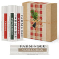 Natural Lip Balm ? Stocking Stuffer - 4 Pack Gifts for Women & Men - Organic & Natural Ingredients - Moisturizing Lip Chapstick - Great Gift Idea for Women, Men, Boys, and Girls - 0.15oz (Pack of 4)