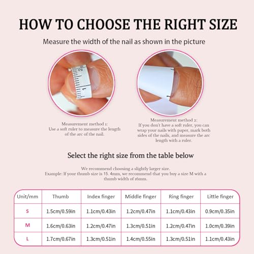 Handmade Press on Nails Golden French Tip Medium Almond False Nails Luxury 3D Metallic Rhinestones Design Muti-Layer Gel Thickened Acrylic Nail Full Cover Stick on Nails for Women (S)