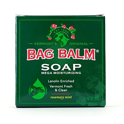 Bag Balm Vermont's Original Mega Moisturising Soap (1 Pack)