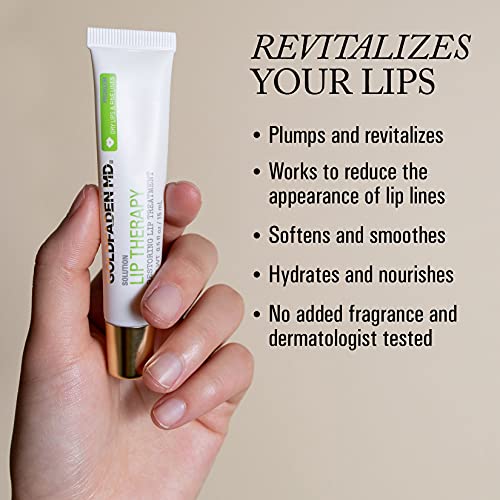 Goldfaden MD Lip Therapy | Restoring Lip Treatment | w/Peptides, Hyaluronic Acid, Fruit Berry Wax, Borage Oil, Rose Hip Oil & Vitamin E | Nourishes, Hydrates & Plumps Appearance 0.5 ? oz / 15 mL