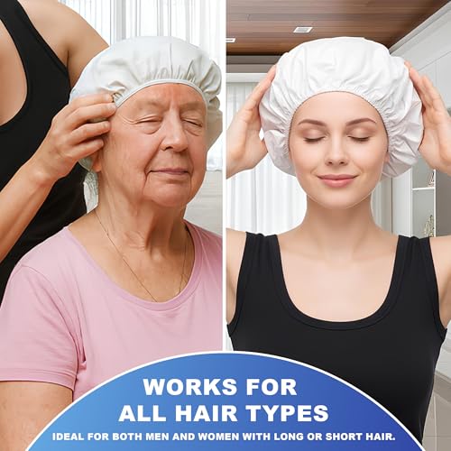 MedVance No Rinse Shampoo Cap | Rinse Free Shower Cap that Shampoos & Conditions | PH Balanced & Hypoallergenic Waterless Hair Wash | 6 Pack