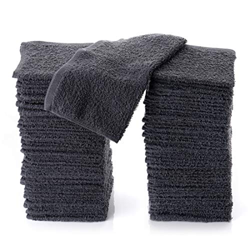 Simpli-Magic Cotton Washcloths, Pack of 48, 12¡± x 12¡±