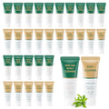 Shampoo and Body Wash Bulk,Travel Size Individually Wrapped Hotel Mini Shower Gel and Shampoo Small Cleansing Toiletries Amenities Men Women for Hotel/Vacation/Homeless 1 Fl Oz (Pack of 60)