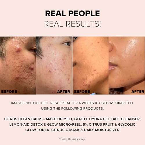 Nudestix Citrus-C Mask & Daily Moisturizer ? 2-in-1 Hydrating Vitamin C Cream with Yuzu & Turmeric | Clean Beauty, Brightening Face Moisturizer for Glowing Skin | Vegan & Cruelty-Free
