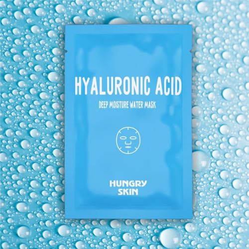 Face Masks Skincare - Cloth Sheet Face Mask With Hyaluronic Acid for Women, Moisturizing & Deep Hydration, Lightweight Non-Slip Design, Suitable for All Skin Types