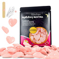 Chulan Waxing Beads, 400g Hypoallergenic No Rosin Spa Hard Wax Beads for Sensitive Skin Hair Removal, Wax Beans for Coarse, Brazilian Waxing, Facial, Bikini, Legs, Armpits Women Men Home Pink