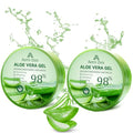 Organic Aloe Vera Gel for Face Made within 12 Hours of Harvest, 98% Pure Aloe Vera Gel for Skin, Scalp, & Hair, Soothing Aloe Face Moisturizer, Multipurpose Skin Care£¨20oz£©