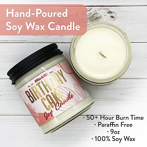 WAX & WIT Best Friend Birthday Gifts for Women, Unique Birthday Gifts for Sister & Friends, Happy Birthday Gift Basket for Women, Happy Birthday Gift Set, Happy Birthday Gifts for Women - 7 Piece Set