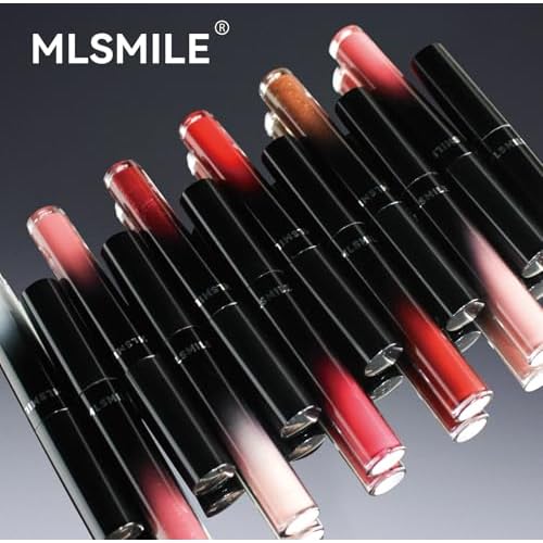 12PCS Lip Gloss Set, Shiny & Matte liquid lipstick, Long-Lasting Lip Glaze for Women & Girls, Non-Sticky Lip Makeup Kit with Hydrating Formula, Birtiday Gift (5 Shiny + 7 Matte)