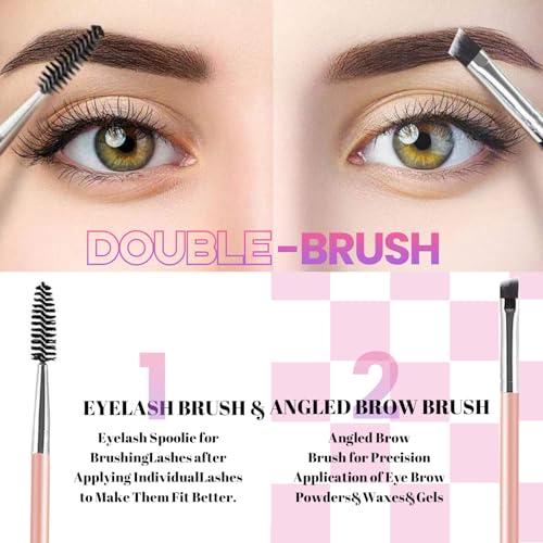 DIY Lash Extension Kit 720pcs Individual Lashes Clusters D Curl Eyelash Extension Kit with Lash Bond and Seal, Eyelash Remover Tweezers Brush(10-18mm,30D+40D+50D+60D) Lash Books DIY at Home