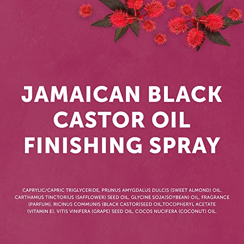 Cantu Jamaican Black Castrol Oil Finishing Spray with Coconut Oil 4 oz