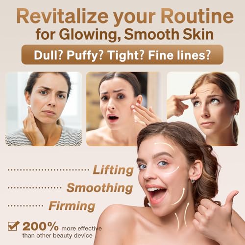 Beauty Massager for Face and Neck, 7 in 1 Beauty Glow Facial Massager for Face and Neck, Skin Care at Home