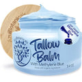 Methylene Blue Infused Whipped Grass Fed Beef Tallow Balm, Anti-Aging, Moisturizer, Stretchmarks, Rosacea, Psoriasis, Eczema, Acne, All skin types, Organic Ingredients (3.4oz)