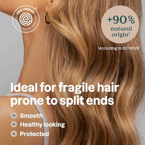 ATTITUDE Strengthening Shampoo Bar, Natural Origin, for Hair Repair & Breakage, Blue Clay & Caffeine, EWG Verified & Clean Ingredients, Vegan, Sandalwood & Cedar Scent, 4 Oz