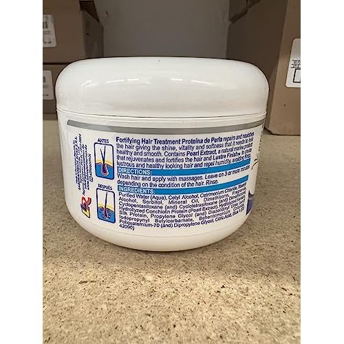Silicon Mix Protieina De Perla Hair Treatment 8oz Pack of 2