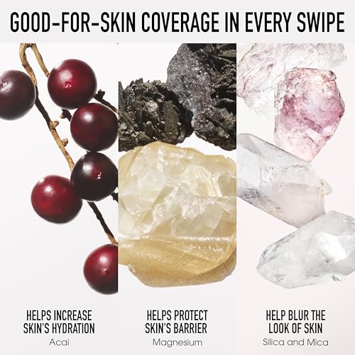 bareMinerals Complexion Rescue Luminous Hydrating Skin Tint Stick - Lightweight Buildable Coverage, 24HR Hydration, Smooths & Evens Tone, Vegan, Cruelty-Free & Dermatologist-Tested