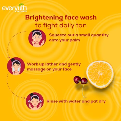 Everyuth Naturals Oil Clear Lemon Face Wash, 150G