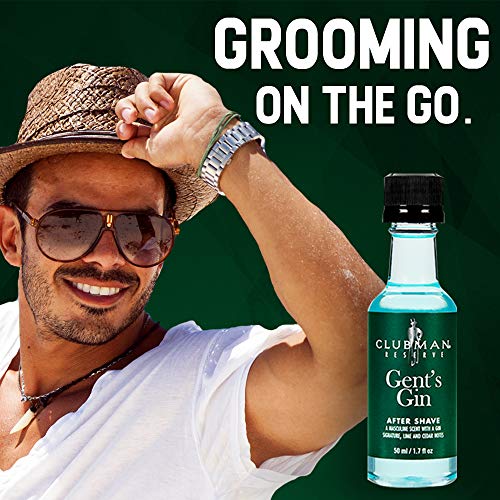 Clubman Reserve - Gent's Gin After Shave Lotion 1.7 fl. Oz x 2 packs