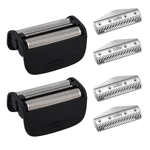 Replacement Head and Cutter Assembly Compatible with Remington PF7400, PF7500, and PF7600 Foil Shavers£¬2 PACK£¨BLACK£©