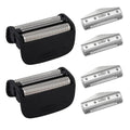 Replacement Head and Cutter Assembly Compatible with Remington PF7400, PF7500, and PF7600 Foil Shavers£¬2 PACK£¨BLACK£©
