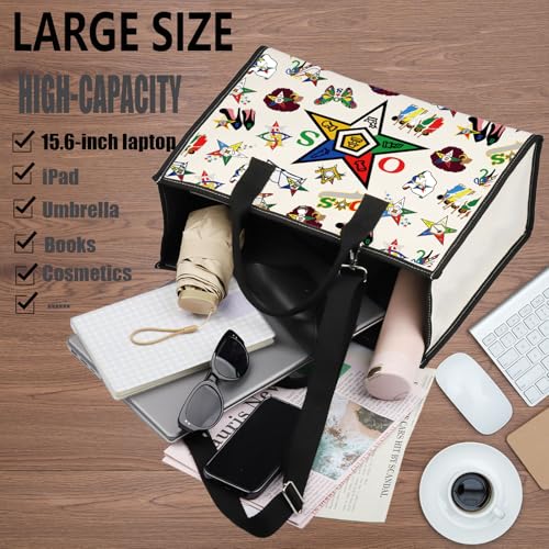 WZMPA Sisterhood Cosmetic Bag Sorority Sister Gift Sisterhood Makeup Zipper Pouch Bag Greek Sorority Gift (Star BG)