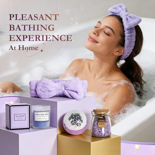 Self Care Gifts Baskets Women, 16pcs Get Well Soon Gift Box Relaxing Spa Set Care Package for Birthday, Valentines Day, Mothers Day, Christmas for Mom Her Girlfriend Sister Wife Grandma