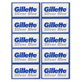 50 Silver Blue Double Edge Razor Stainless Blades Made in Russia