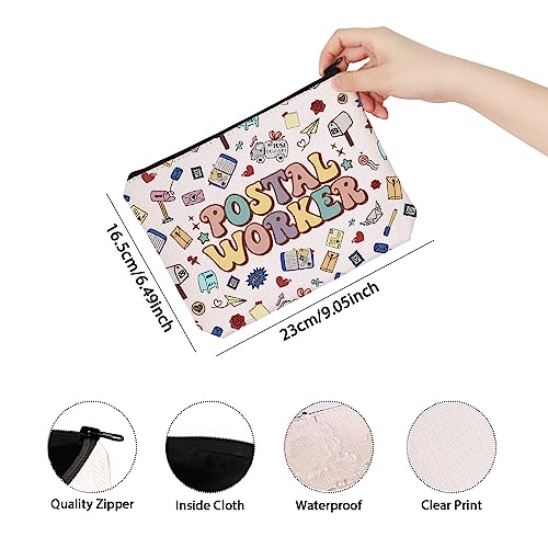 LEVLO Funny Flamingo Gift Calm The Flock Down Flamingo Cosmetic Bag Fun Flamingo Party Gift Flamingo Lover Gift (CALM THE FLOCK DOWN)