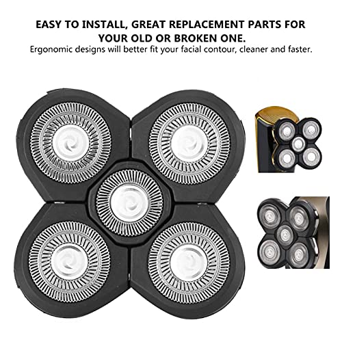 Electric Shaver Replacement Electric Shaver Accessory Electric Replacement Shavers For Men Bald Head Rotary Shaver Grooming Kit Clean Trimmer[#01]