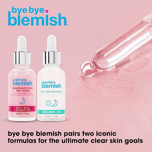 Bye Bye Blemish Skin Resurfacing Peel Serum and Skin Rescue Serum