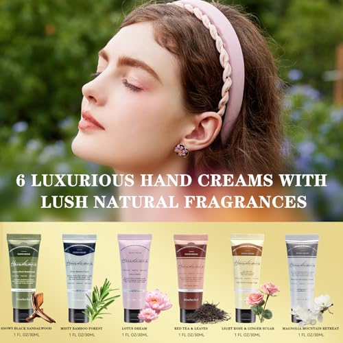 100 Pack Lotus Dream Hand Cream Bulk - Travel Size Scented Hand Lotion Set for Dry Cracked Hands, Ideal Holiday Gift for Women/Nurse/Bridesmaid/Teacher Appreciation, 1.0 oz/30 ml