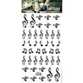 1 Sheet Musical notes words symbols Tattoos Body Art Stickers Color Flash Fake Waterproof Tattoo Stickers for Women Men