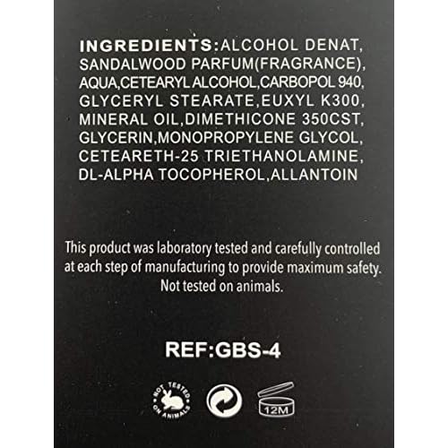 G.B.S After Shave Balm Set of 2 Lavender/Citrus and Sandalwood 5-Ounces Post Shave Balm