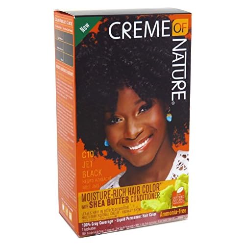 Creme Of Nature Color C10 Jet Black Kit (2 Pack)