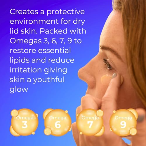 Restorative Under Eye Balm ? Anti-Aging Moisturizing Eye Balm with Omegas to Reduce Dryness & Fine Lines ? Optometrist & Dermatologist Recommended, Fragrance-Free