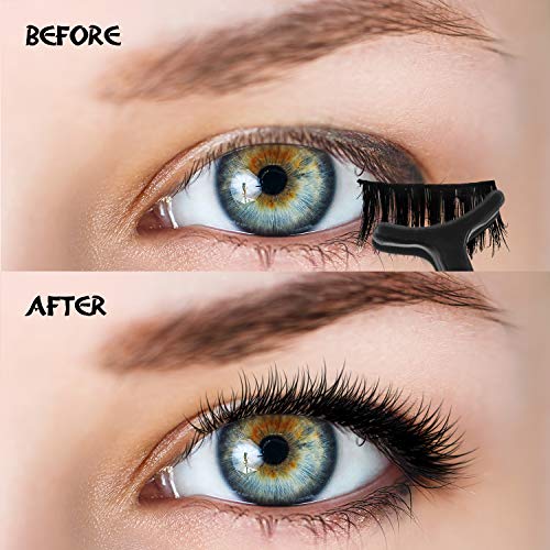 Mudder 48 Pieces False Eyelashes Applicator Tool Plastic Eyelash Extension Tweezers Fish Tail Clip Remover Tweezers Nipper Eyelash Auxiliary Clip for Women Lash Application and Removal(Black)