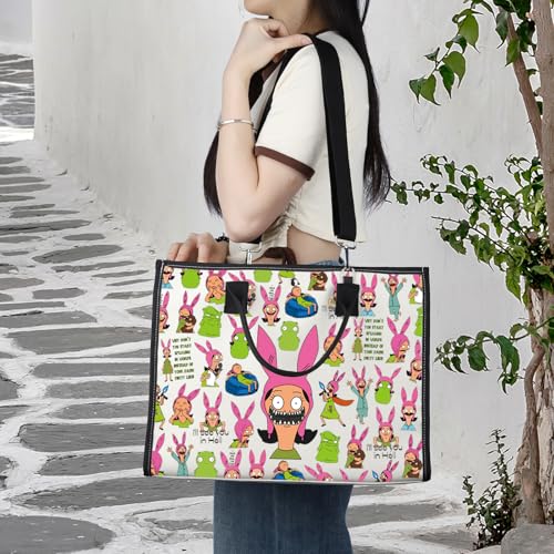 LEVLO Louis Cosmetic Bag Belcher Fans Gift Bob Family Zipper Pouch Bag Louis Cartoon TV Show Merchandise (I'll See You LT)