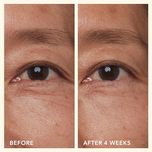 Beekman 1802 Mushroom Goat Milk Eye Cream - Clinically Proven Anti-Aging Eye Treatment for Under-Eye Circles & Fine Lines - With Hexapeptide and Snow Mushrooms - Fragrance-Free, Cruelty-Free