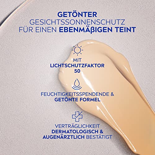 NIVEA Sun Shine Control Matte Face Cream ? Lightweight Daily Face Moisturizer & Shine-Control Hydrating Lotion for Normal to Combination Skin, Non-Greasy Finish, 50 ml Tube