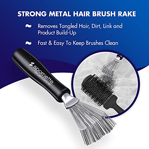 Spornette Little Wonder Teasing Comb Bundle with Hair Brush Cleaner