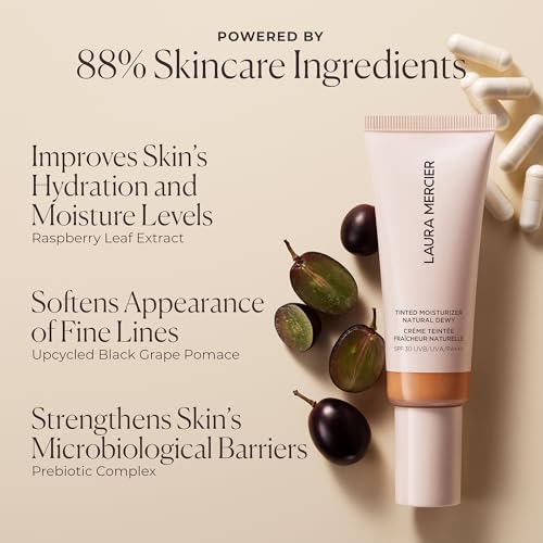 Tinted Moisturizer Natural Dewy SPF 30-1W Blonde by Laura Mercier for Women - 1.5 oz Makeup