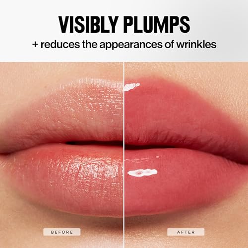 REVLON PhotoReady Instant Plump Serum, Plumping Gloss, Hydrating, Non-Sticky & High Shine Finish, 003 Magically Inflated, 0.25 fl oz