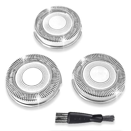 SH30 Replacement Heads Compatible with Philips Norelco Shaver Series 3000, 2000, 1000 and S1560 S738 Electric Shavers, Replacement Blades for Philips Shaver 3800, 3600, 2400, 3 Pack