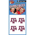 Fan-A-Peel Texas A&M Water Based Temporary Tattoos - Hypoallergenic Peel and Stick Waterproof Temporary Tattoos - Officially Licensed
