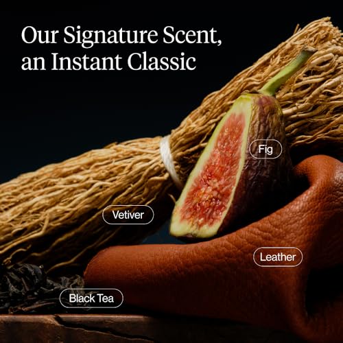 Precision Shave Cream for Men, Rich Lather, Smooth, Close & Gentle Shave, With Oat & Aloe to Soothe Skin, Signature Woody Fig-Leather Scent, Vegan & Dermatologist-Tested, 6 Fl. Oz